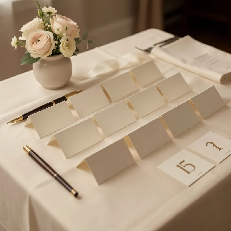 Plan de table mariage : méthode, étiquette et placement